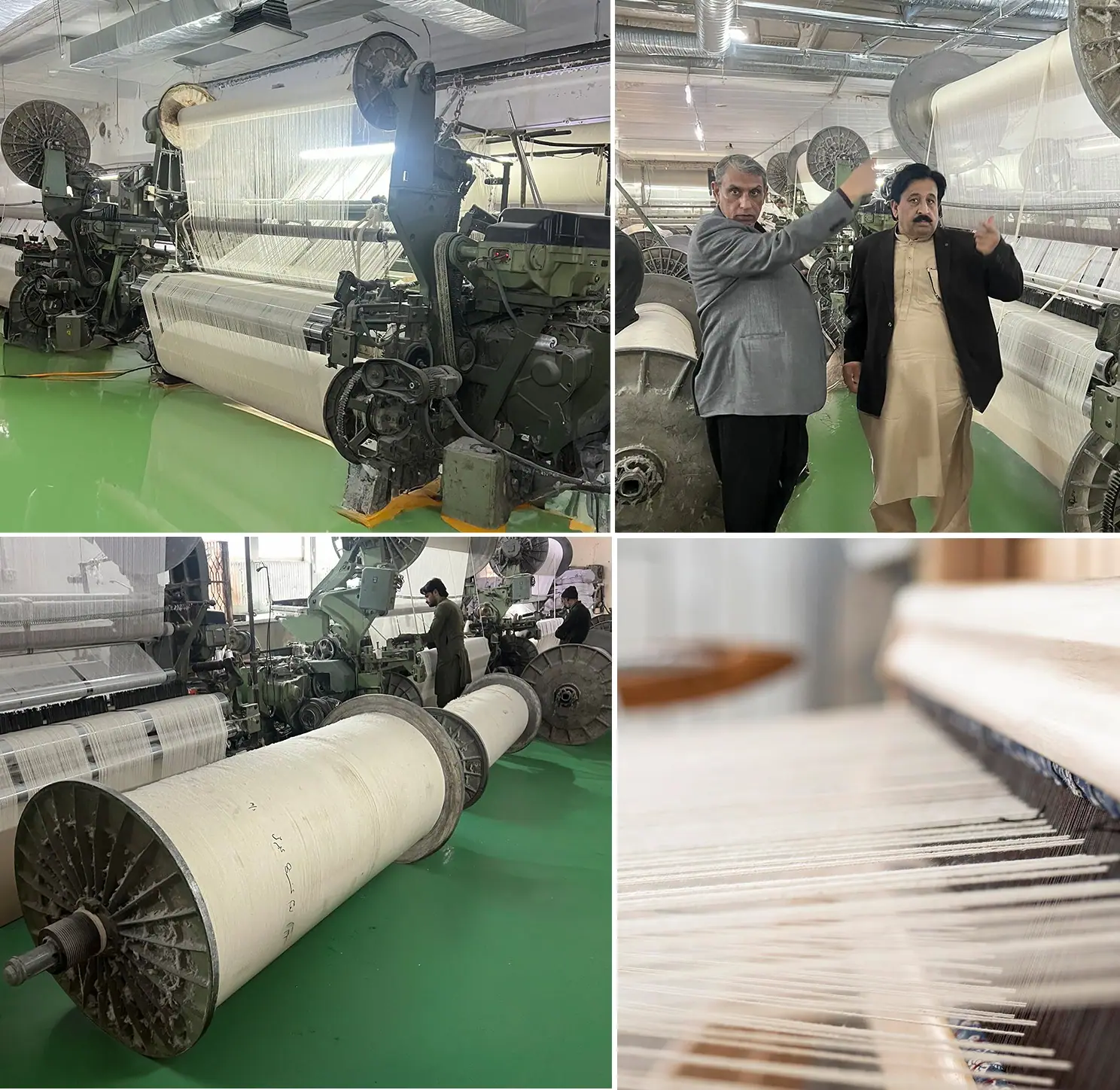 Affinity Hospitality stitching and finishing factory floor in Dubai